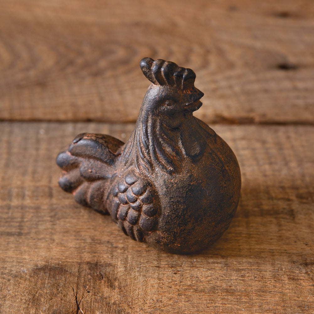 Rustic Mini Tabletop Rooster
